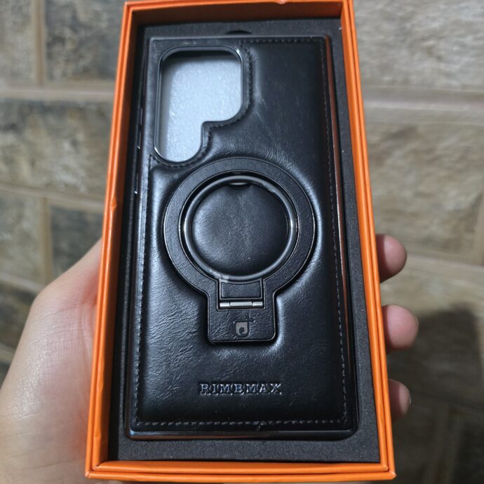 ⁦Coque samsung cuir⁩ - الصورة ⁦3⁩