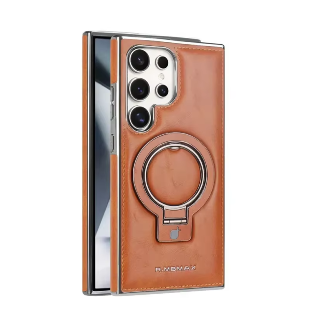 Coque samsung cuir