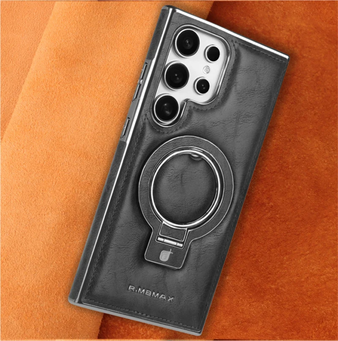 ⁦Coque samsung cuir⁩ - الصورة ⁦4⁩